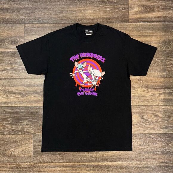 Vintage 90s Pinky and The Brain The Hundreds Animaniacs Size Large NEW - Picture 1 of 8